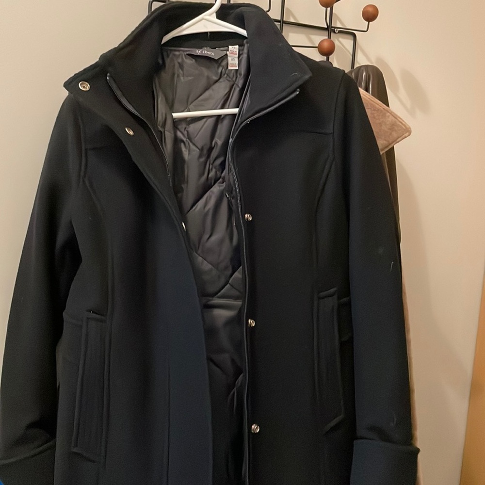 Ibex wool coat